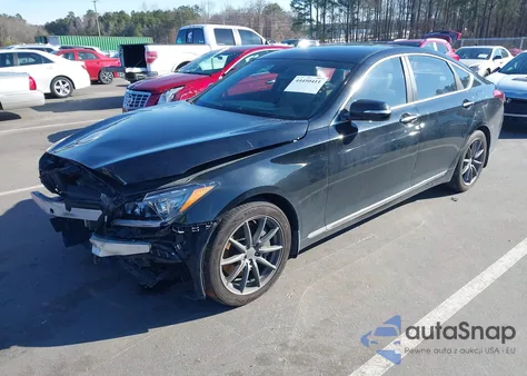 2016 Hyundai Genesis 3.8 z USA, uszkodzony, nr VIN KMHGN4JE4GU132470